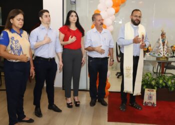 Imagem de Nossa Senhora de Nazaré faz visita as empresas do Grupo Zucatelli na programação do 44º Círio de Marabá 2024